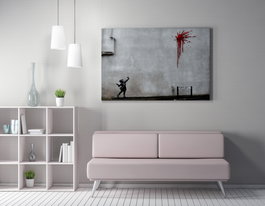 Wallity Lienzo Decorativo Banksy WY28 70 x 100 cm